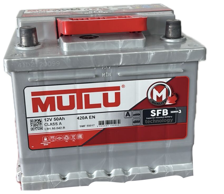 מצבר 50 אמפר MUTLU