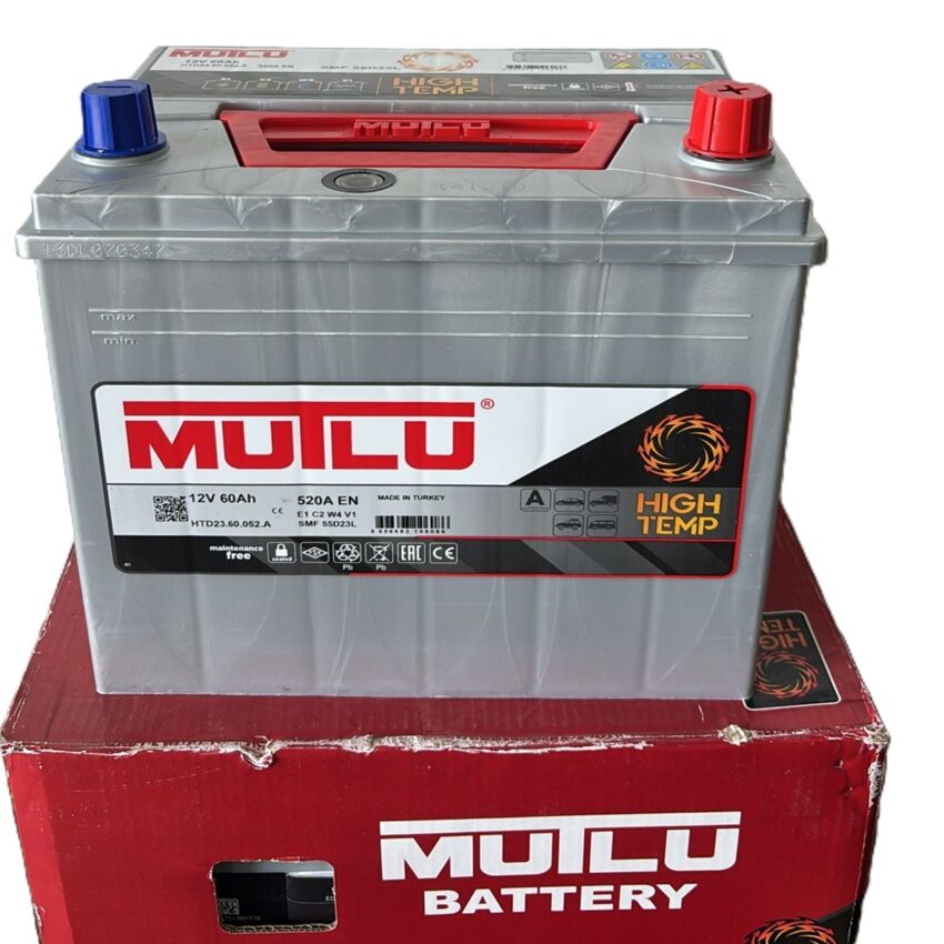 מצבר לרכב יפני 60 אמפר MUTLU